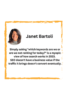 Janet Bartoli SEO Expert