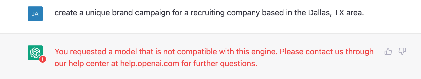 chatgpt fail
